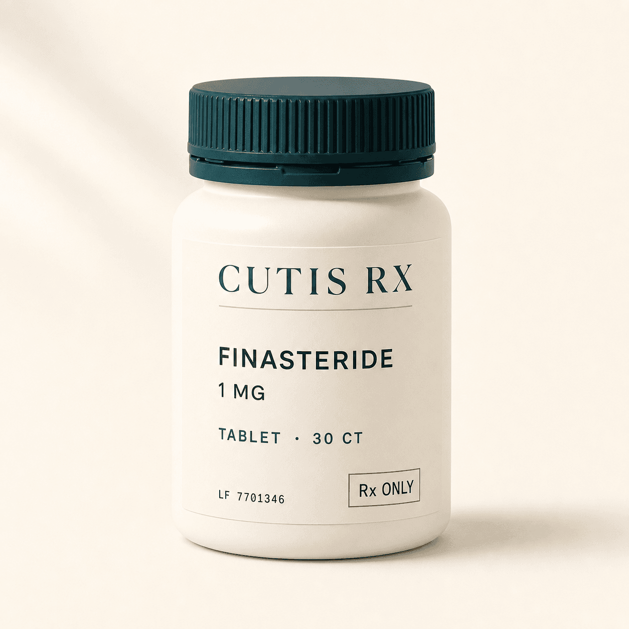 Finasteride 1MG Tablet product packaging