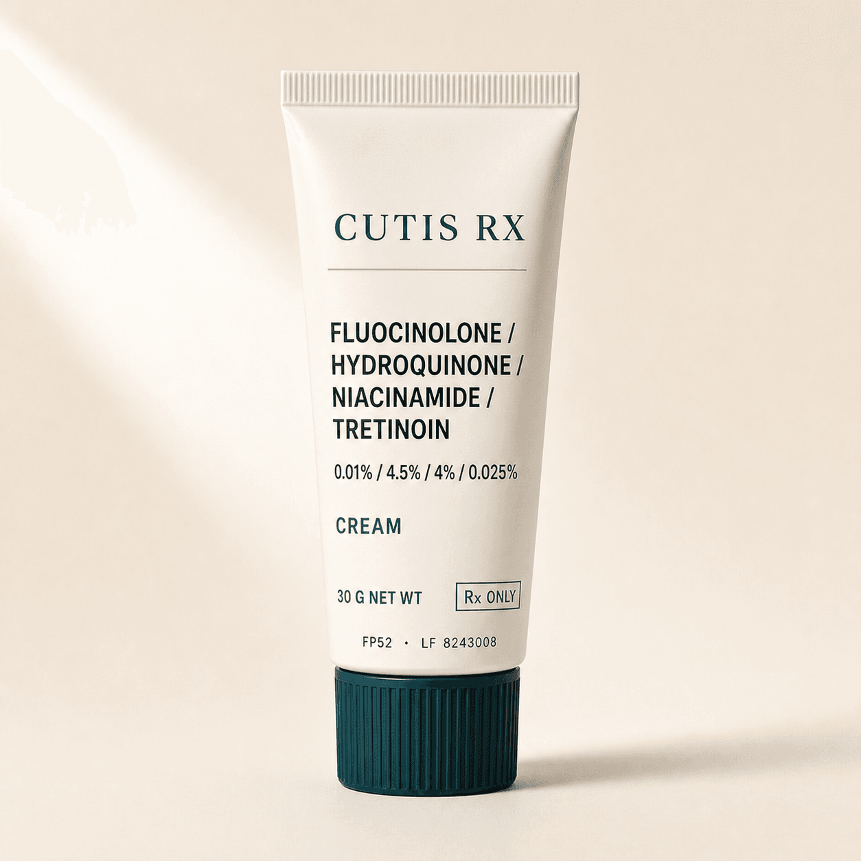 Fluocinolone / Hydroquinone / Niacinamide / Tretinoin Cream product packaging