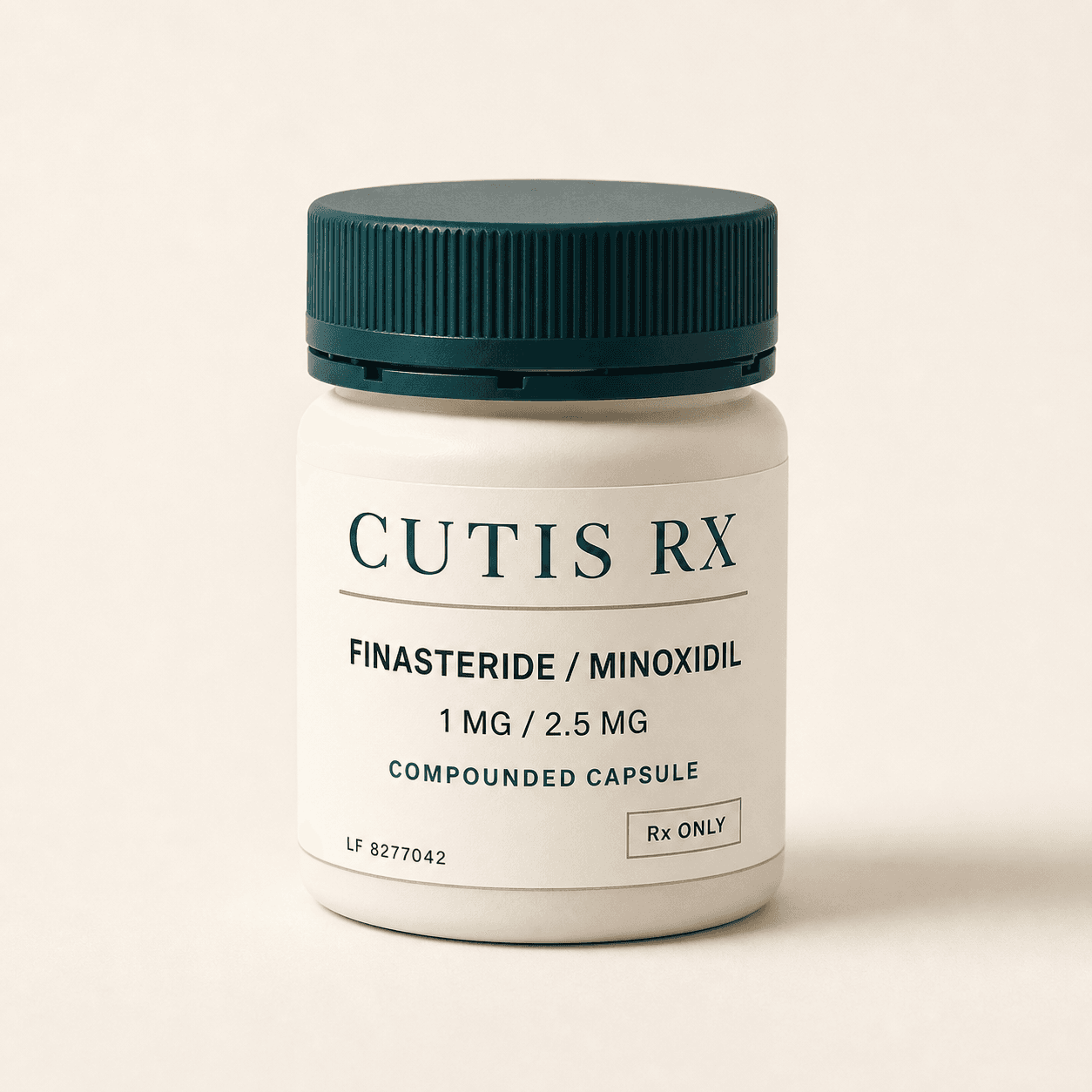 Finasteride / Minoxidil 1/2.5MG Capsule product packaging