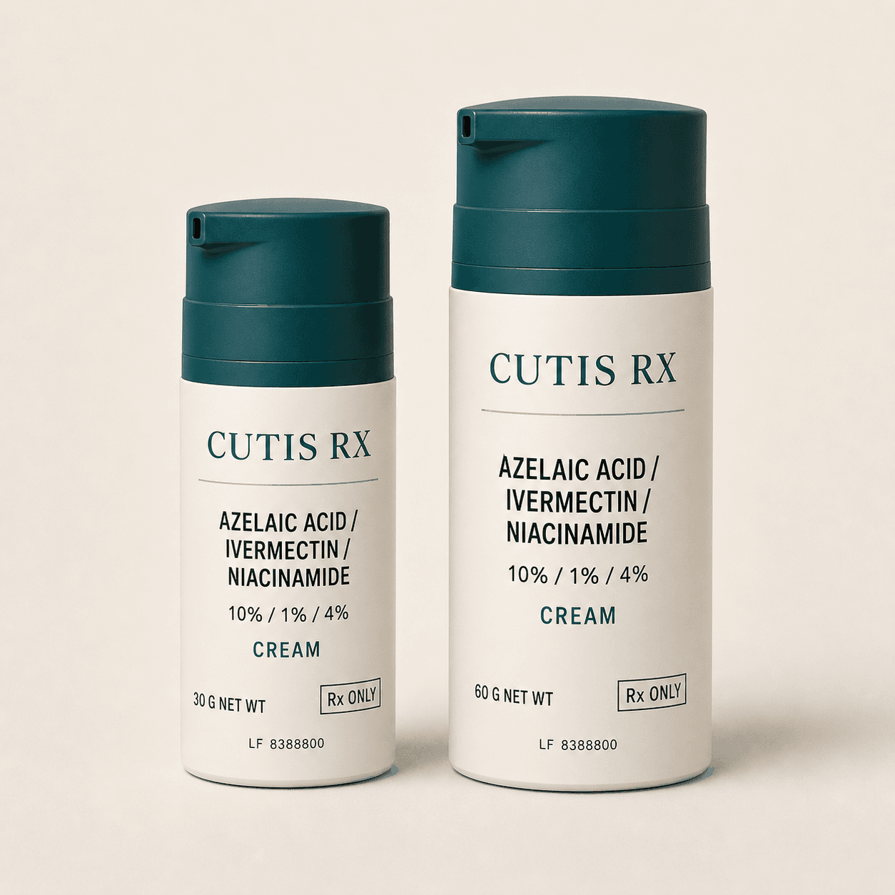 Azelaic Acid / Ivermectin / Niacinamide 10/1/4% Cream product packaging