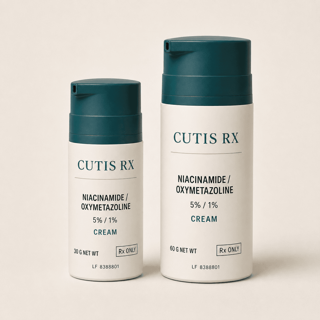 Niacinamide / Oxymetazoline 5/1% Cream product packaging
