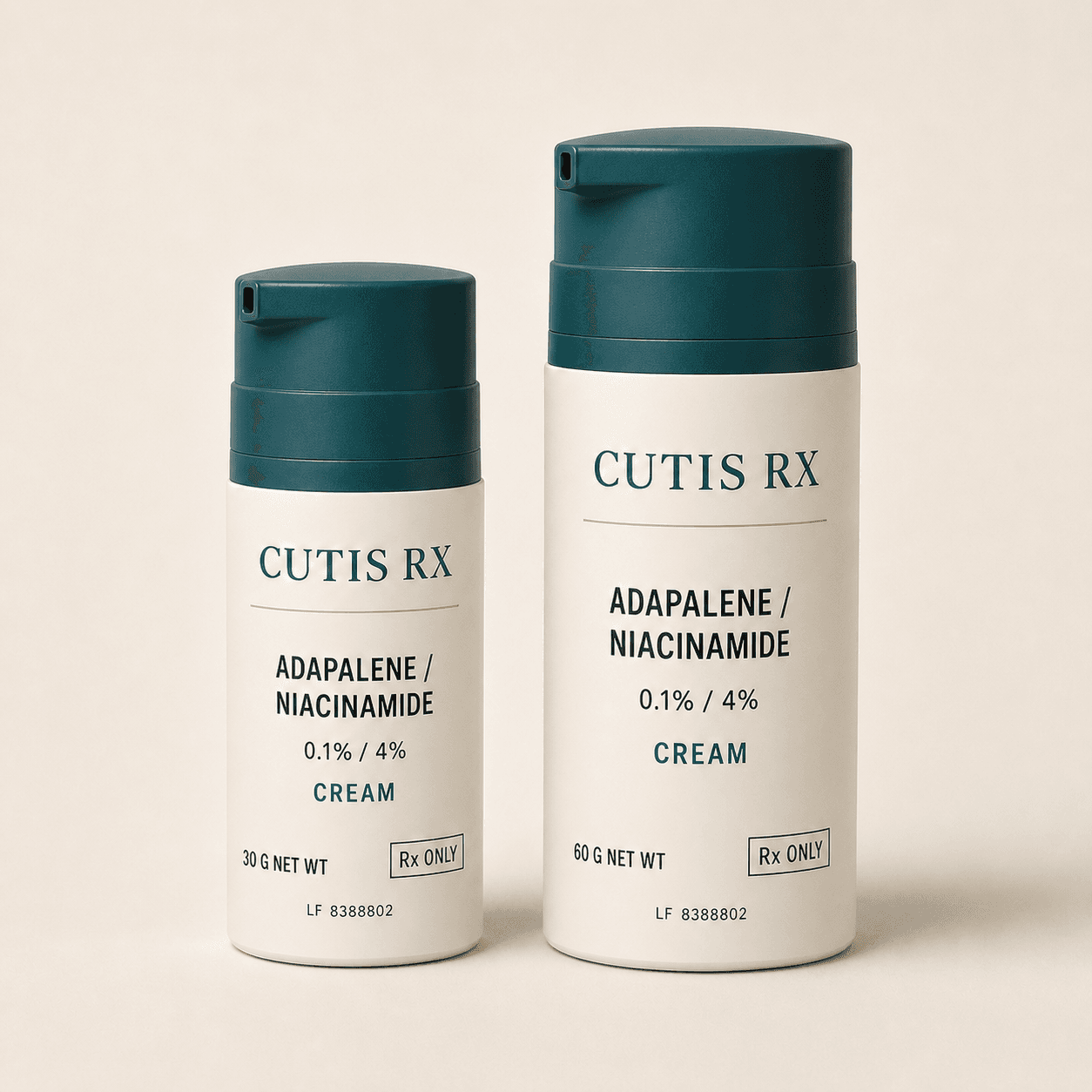Adapalene / Niacinamide 0.1/4% Cream product packaging